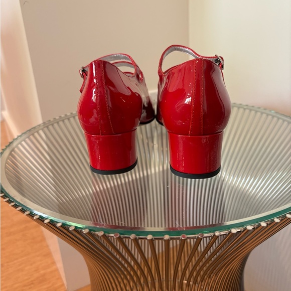 NEW Carel Paris Kina Mary-Janes in red patent leather - Picture 4 of 13